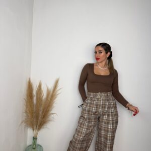 Camiseta Térmica Tres Marrón